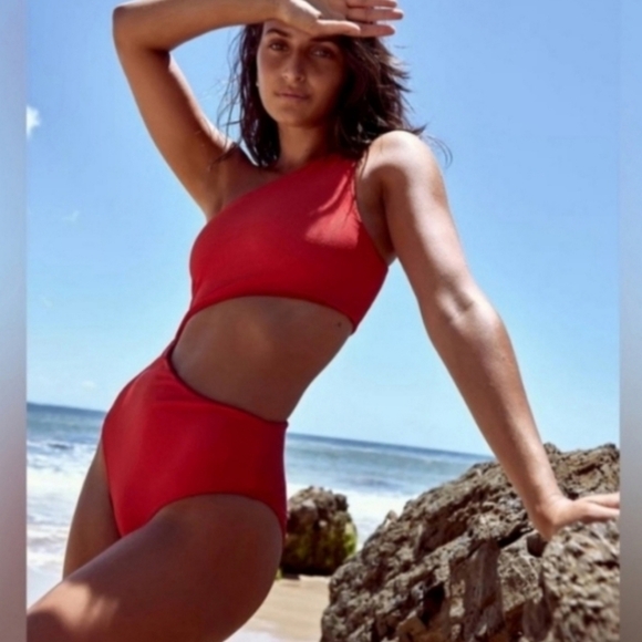 New!Beach Riot Ribbed Celine One Piece Swimsuit